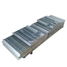 Grade de barra de aço para piso galvanizado | Passagem / grade de plataforma para melhor preço de projeto de mineração